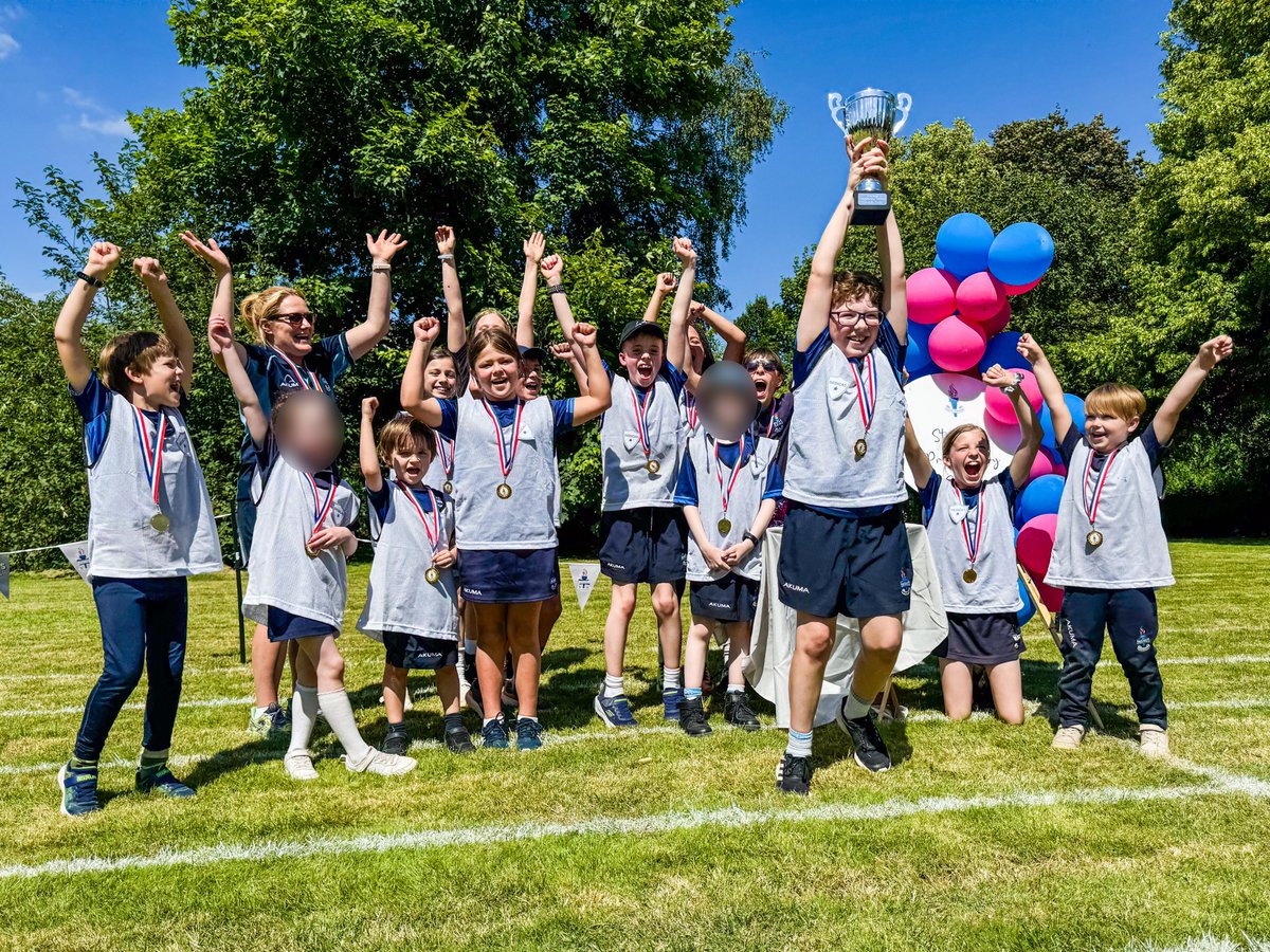 StratfordPrepa1's tweet photo. What a super SPS Sports Day! Congratulations to all the SPS community for a wonderful day full of friendly competition. A full follow up will come, but for now, well done to all prize winners, and to Dedicas House for winning the Sports House Trophy! 🏆 #SPSSportsDay2024 https://t.co/EoSONBTq6z
