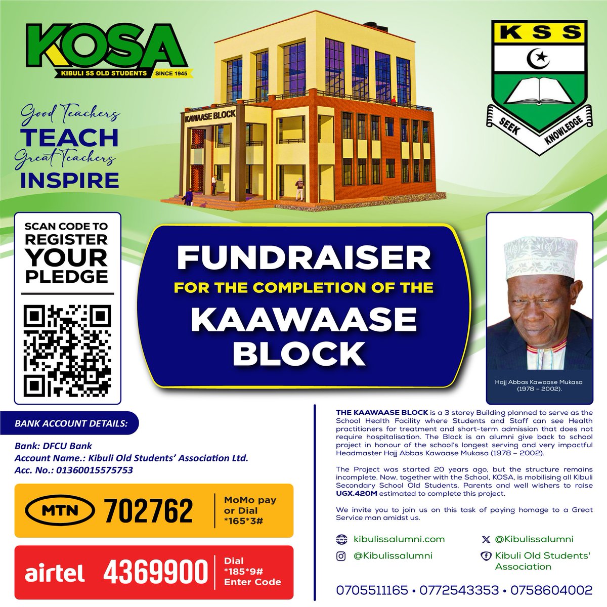 Kibuli Old Students' Association - KOSA tweet media
