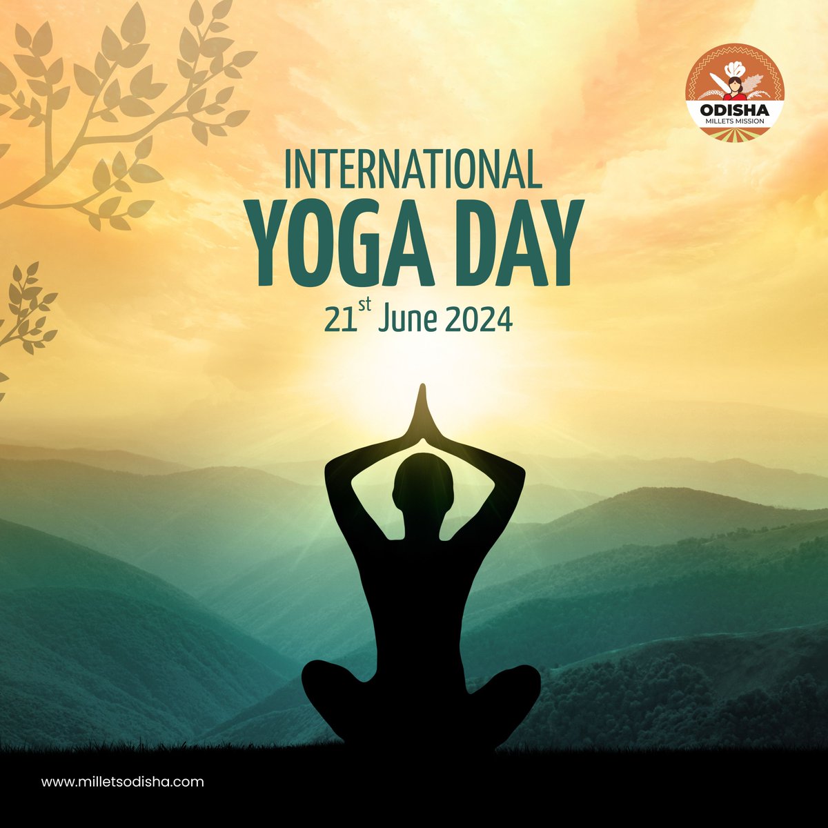 MilletsOdisha's tweet image. Yoga is very helpful for physical and mental well-being in daily life. In a busy lifestyle, practicing yoga can creates a peaceful and stress-free environment. Do yoga every day and stay healthy.

@krushibibhag 
#OdishaMilletMission #InternationalYogaDay2024 #Yoga #Millets