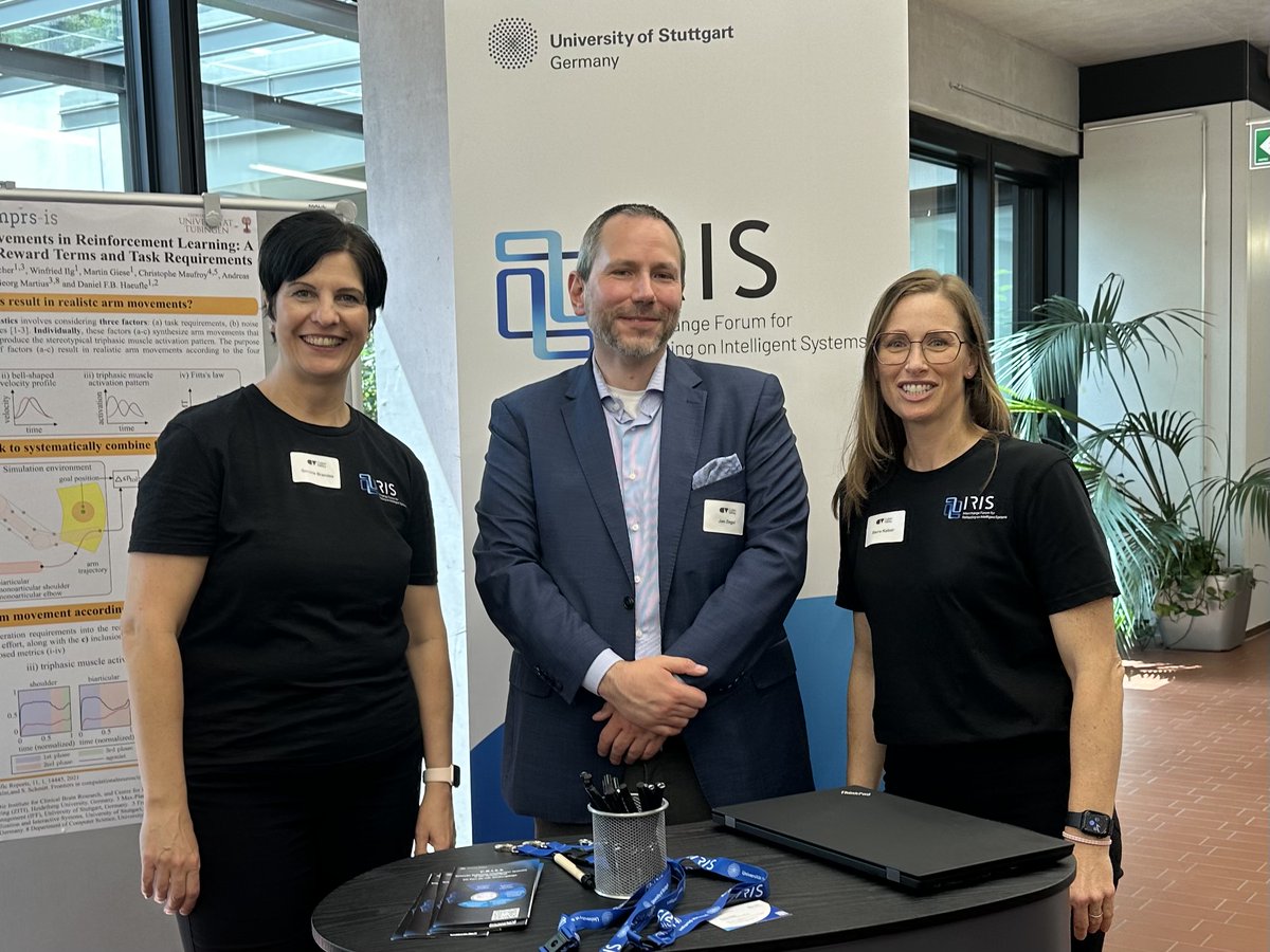 The IRIS team was at #CyberValleyDays  and made many new, valuable contacts, like meeting J. Zegel #MWKStuttgart. The event provided a great opportunity to connect with experts and like-minded individuals. It was a fantastic day that significantly expanded the team's network.