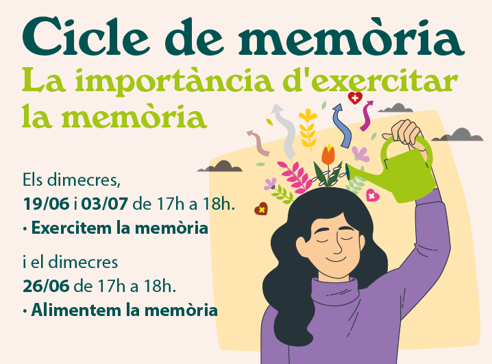 🧠 Aquesta dimecres, no et perdis la sessió del cicle de memòria!

🗣️ Joan Ayats, fisioterapueta del Servei Rehabilitació de #CAPVilaOlímpica, parlarà sobre com exercitar la memòria.

🕔 17 h
📍 Casal de barri La Llacuna

👉 perevirgili.gencat.cat/ca/actualitat/…