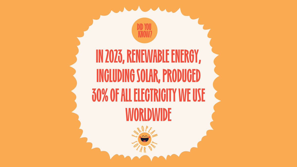 aessolar's tweet image. Today on #EuropeanSolarDay we celebrate #SolarEnergy and its vital role in a sustainable future! 🙌
 
Solar offers innovative solutions for some of the most urgent challenges we face while minimising environmental impact.

Let's shine a light on clean energy solutions! ☀️ 💚