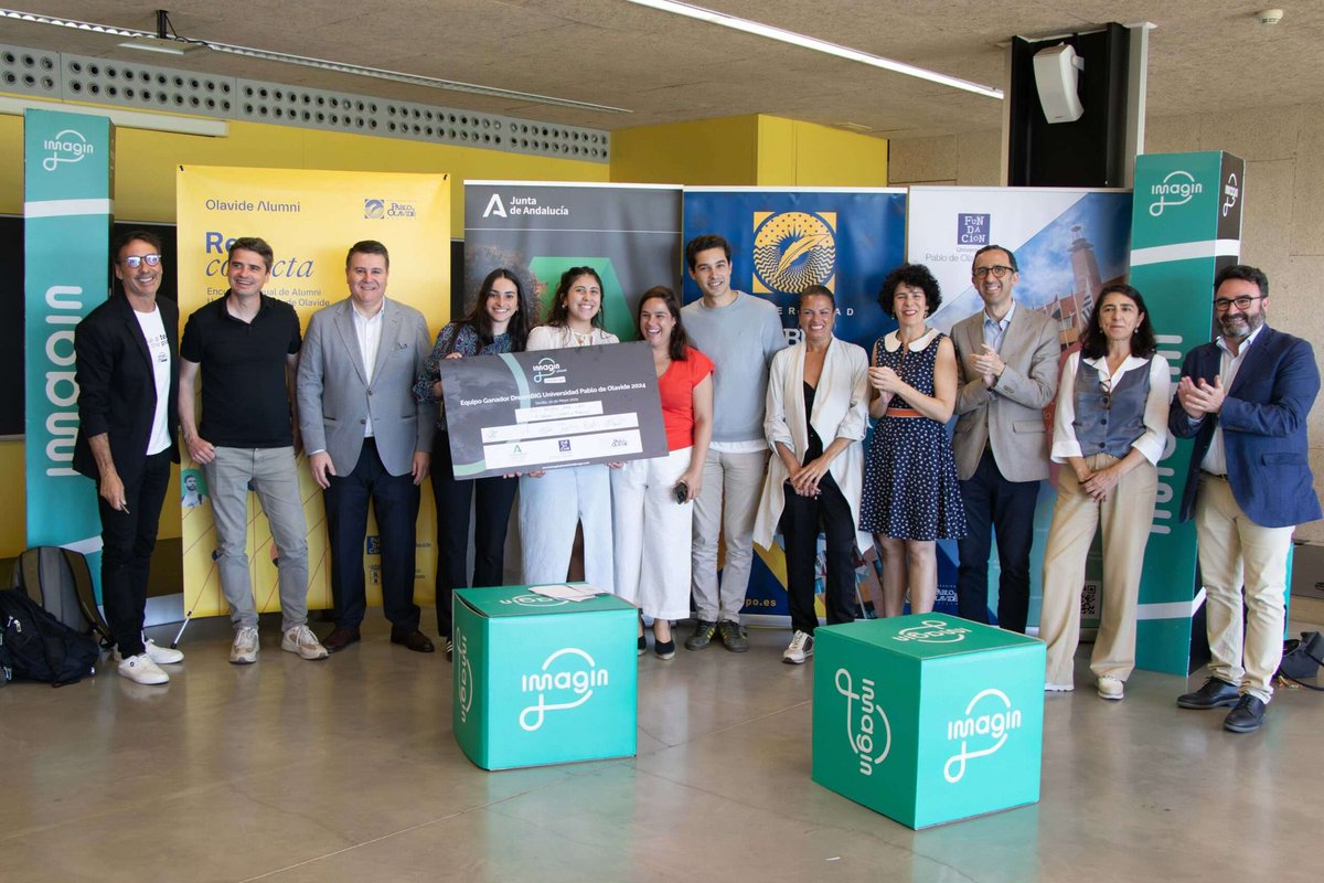 Hoy a partir de las 18h podéis ver en el siguiente enlace imaginplanetchallenge.com la final de los 10🔝 proyectos finalistas de España en el <a href="/imaginersapp/">imagin</a> <a href="/caixabank/">CaixaBank</a>.
Suerte ☘️ al proyecto #emprendedor ganador de <a href="/pablodeolavide/">Pablo de Olavide</a>  #sevilla 
⏩Hay voto del público
#dreamBIG #final
