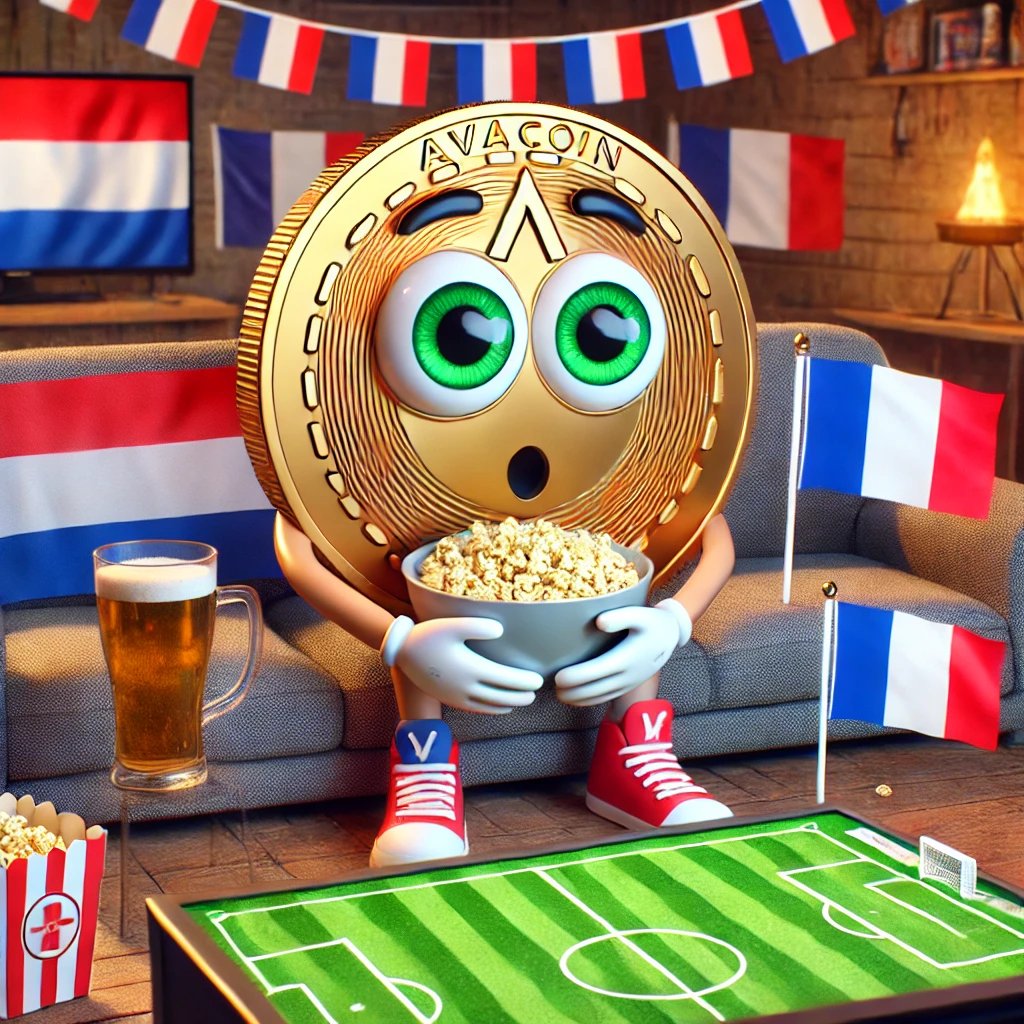 ⚽️ Watch the #EURo2024 with AVACOIN during the games! ⚽️

So, the next games are coming up!

🚀June 21th:

Slovakia🇸🇰 vs Ukraine 🇺🇦at 5pm GST
Poland 🇵🇱vs Austria 🇦🇹 at 8pm GST
Netherlands 🇳🇱vs France 🇫🇷 at 11pm GST

💰 Prize pool: 100,000 AVACN

Task:
— Go to the AVACOIN bot and