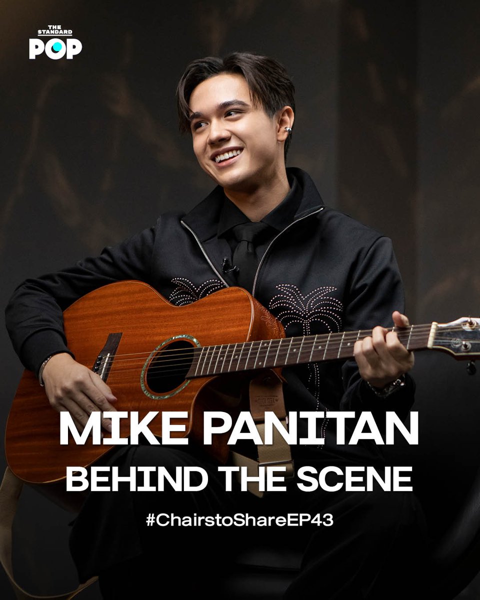 TheStandardPOP's tweet photo. ไมกี้ ปณิธาน รอยยิ้ม กีตาร์ และโมเมนต์ประทับใจ ใน Chairs to Share EP.43 

#ChairstoShareEP43
#MikePanitan
#ไมกี้ปณิธาน
#ดวงใจเทวพรหม
#ขวัญฤทัย https://t.co/3LsJmpvaVp