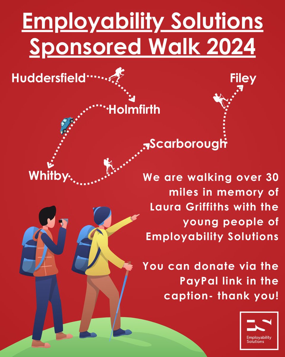 Our Sponsored Walk is officially underway! You can support the team by donating here- paypal.com/donate/?hosted…