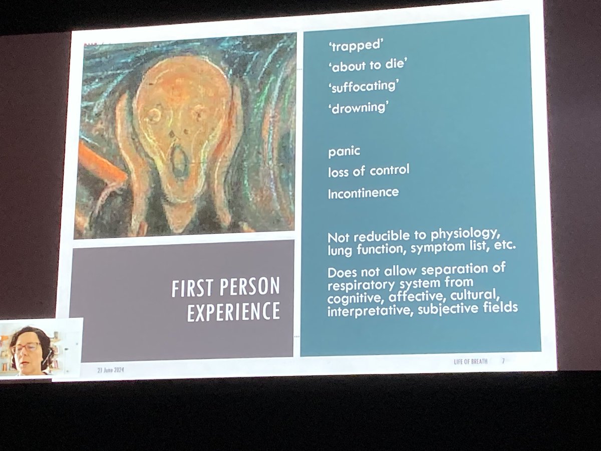 Powerful message of lived experience.  We need the words to describe breathlessness 
#BTSSummer2024