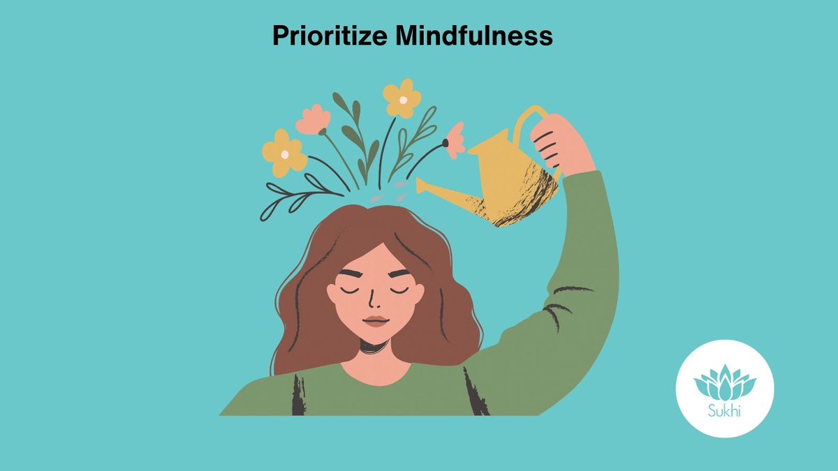 Wellness Tip of the Day: Make mindfulness a priority daily! Just 10 minutes of meditation daily can significantly reduce stress and enhance mental clarity!
 Sukhi specializes in tailored mental wellness solutions for businesses. Learn more at thesukhiproject.com. #Wellness