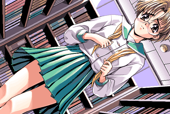 CHRONO_WING's tweet photo. #このタグを見た人は黙って眼鏡っ娘を貼る
#VC1
#PC98 https://t.co/lrIQBhQjFd