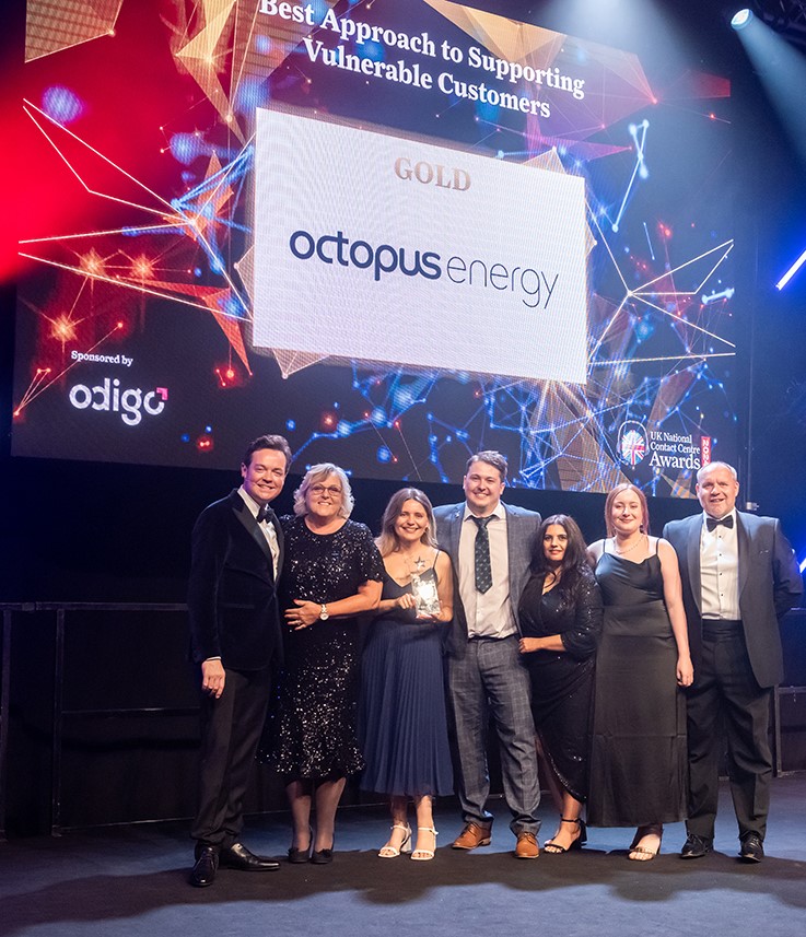 Odigo (@odigo) on Twitter photo Congrats to the winners of Best Approach to Supporting Vulnerable Customers at UKNCCA2024 🎉
🥇 Octopus Energy
🥈 UK Power Networks
🥉 Ecotricity
 
This reflects incredible work and empathetic, personalised care. While agents are key, tech can help enhance service!
 
#odigouk Congrats to the winners of Best Approach to Supporting Vulnerable Customers at UKNCCA2024 🎉
🥇 Octopus Energy
🥈 UK Power Networks
🥉 Ecotricity
 
This reflects incredible work and empathetic, personalised care. While agents are key, tech can help enhance service!
 
#odigouk