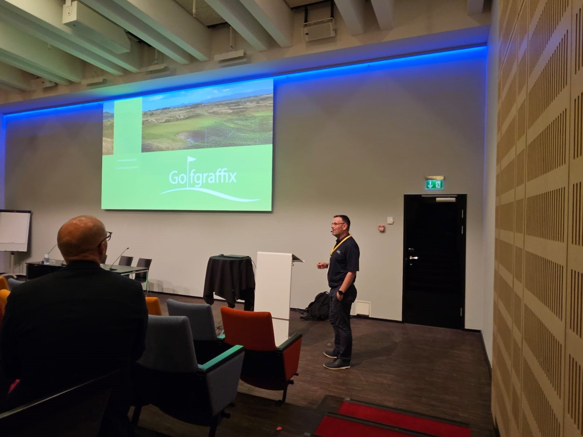 Clubnetsystems's tweet image. We are thrilled to share the latest trends in golf architecture at the EIGCA AGM! Our CEO John Aherne is presenting today on VR applications and their impact on course design.  #Golf#Coursedesign#EIGCA @EIGCA