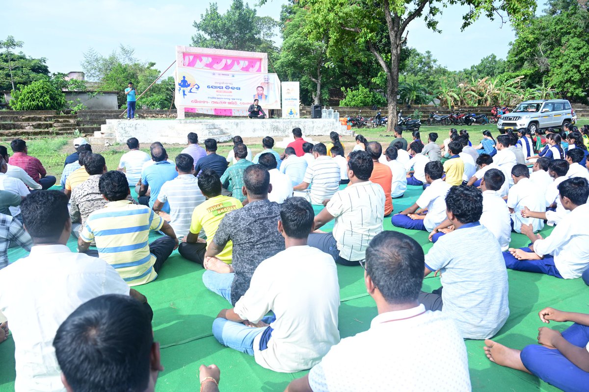BDO KOTAGARH (@bdo_kotagarh) on Twitter photo Block level celebration of International Yoga Day <a href="/Kotagarh/">BDO KOTAGARH</a>
<a href="/PRDeptOdisha/">Panchayati Raj and Drinking Water Department</a> <a href="/DMKandhamal/">Collector Kandhamal</a> <a href="/zpkandhamal/">Zillaparishad Kandhamal</a> <a href="/CMO_Odisha/">CMO Odisha</a> Block level celebration of International Yoga Day <a href="/Kotagarh/">BDO KOTAGARH</a>
<a href="/PRDeptOdisha/">Panchayati Raj and Drinking Water Department</a> <a href="/DMKandhamal/">Collector Kandhamal</a> <a href="/zpkandhamal/">Zillaparishad Kandhamal</a> <a href="/CMO_Odisha/">CMO Odisha</a>
