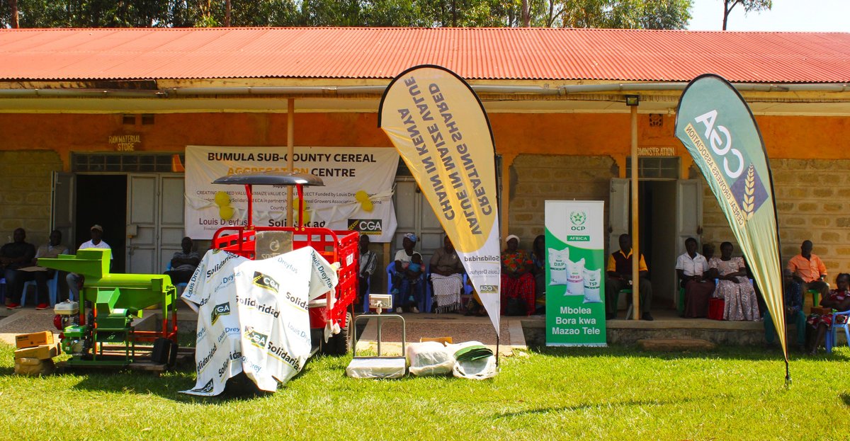 Yesterday, we inaugurated the Bumula Aggregation Centre in Bumula sub county, Bungoma county, in collaboration with the Cereal Growers Association and the County Government of Bungoma.

The aggregation centre will serve 1822 farmers within 6 wards in Bumula sub-county.