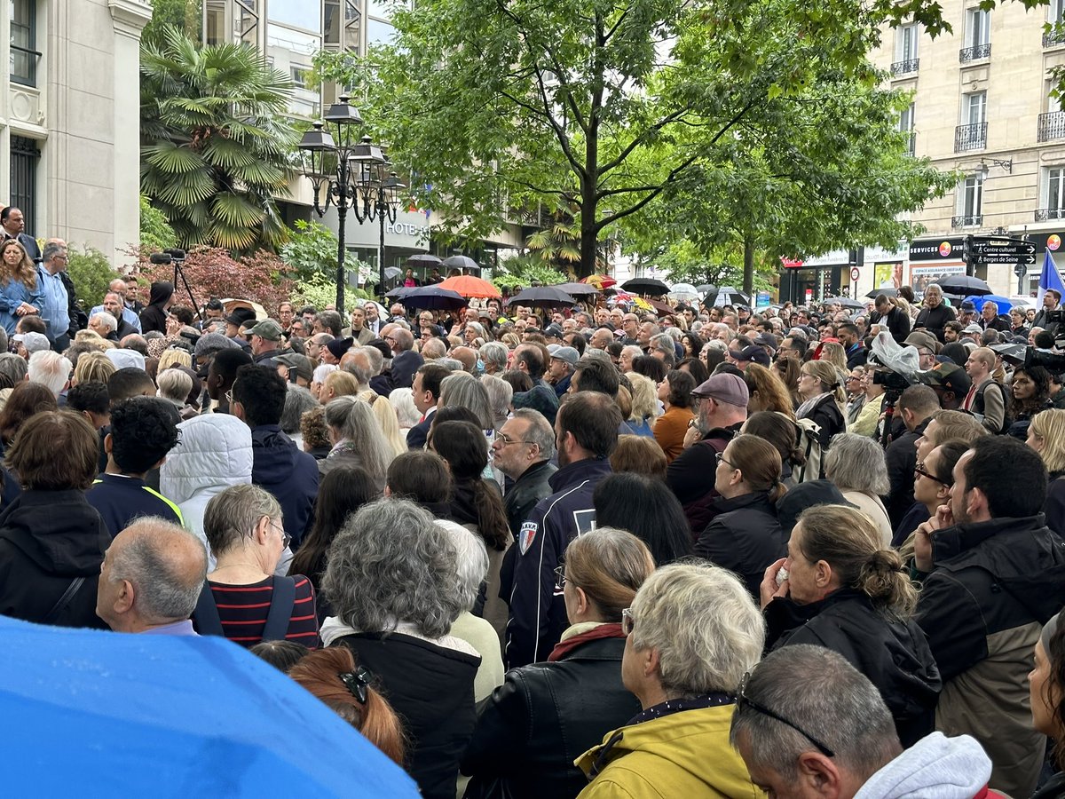 J’étais présent au rassemblement républicain organisé par <a href="/jakossowski/">Jacques Kossowski</a> , Maire de Courbevoie, aujourd’hui contre l’antisémitisme.