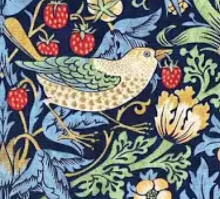 davegramana's tweet photo. that strawberry thief bird is such an OG https://t.co/O5tEb0Nz2E