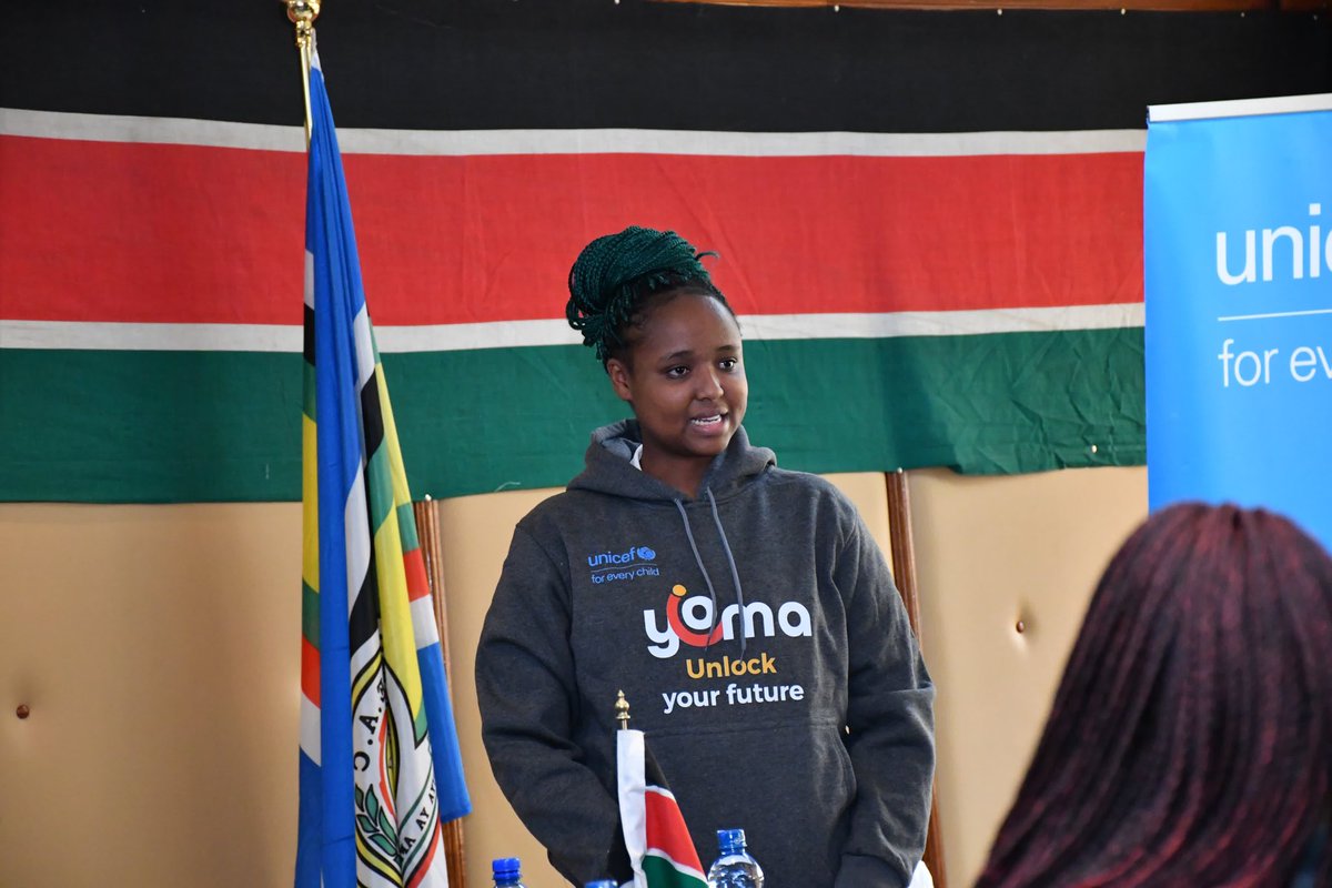 Today, young people enrolled in the #SAP and #UNICEF Educate to Earn programme met with Emily Maina, <a href="/SDY_Ke/">State Dept for Youth Affairs & Creative Economy</a> Director.

They discussed challenges, insights, and how the programme empowers them with skills for employment and excelling in today's digital economy. #EducationMatters