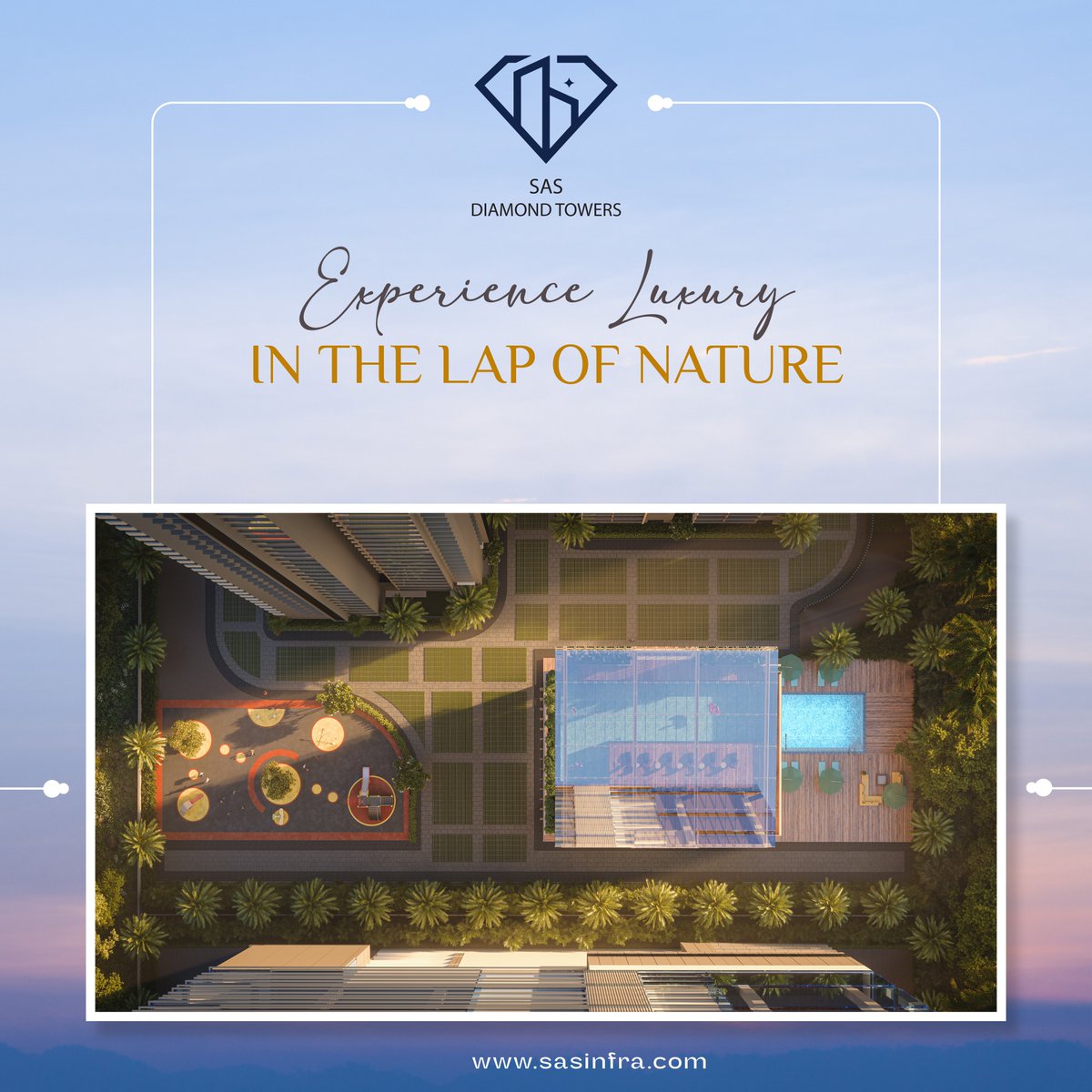 SAS_INFRA's tweet photo. Dive into the unparalleled world of Diamond Tower Residence🏰 Where every space is a masterpiece, luxury is redefined, lifestyles are upgraded, and opulence reigns supreme! ✨  #sasinfra #sasdiamondtower #sasdiamondtowerresidence #sascrown #mixeduseproject #luxuryliving https://t.co/pVDbE75pLJ