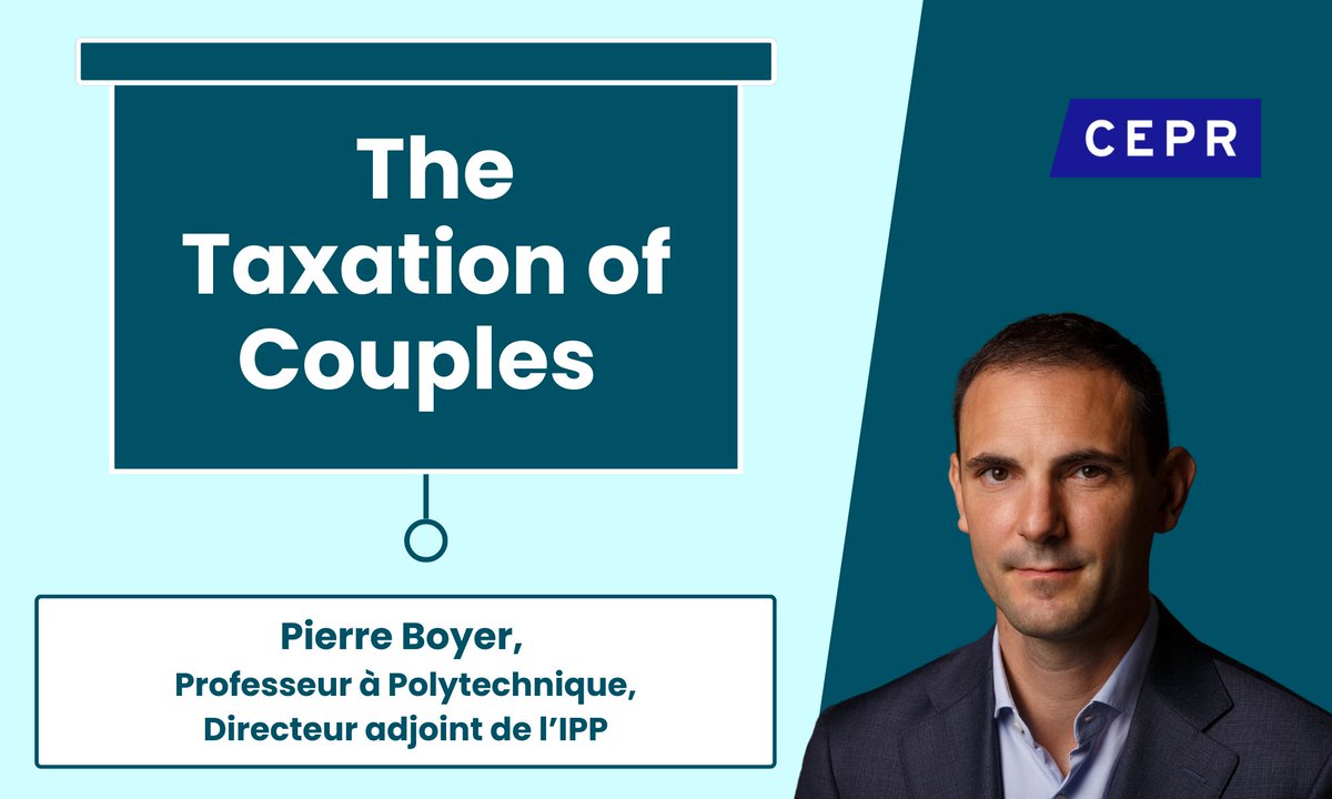 IPP - Institut des politiques publiques (@ippinfo) on Twitter photo 💪<a href="/pierrecboyer/">Pierre Boyer</a> presents today at the <a href="/cepr_org/">CEPR</a> Public Economics Annual Symposium 2024 his paper "The Taxation of Couples"👩❤️👨(co-authors : <a href="/fixbierbrauer/">Felix Bierbrauer</a> <a href="/APeichl/">Andreas Peichl</a> <a href="/Weishaar_Daniel/">Daniel Weishaar</a>)
▶️Programme : cepr.org/system/files/2… 💪<a href="/pierrecboyer/">Pierre Boyer</a> presents today at the <a href="/cepr_org/">CEPR</a> Public Economics Annual Symposium 2024 his paper "The Taxation of Couples"👩❤️👨(co-authors : <a href="/fixbierbrauer/">Felix Bierbrauer</a> <a href="/APeichl/">Andreas Peichl</a> <a href="/Weishaar_Daniel/">Daniel Weishaar</a>)
▶️Programme : cepr.org/system/files/2…