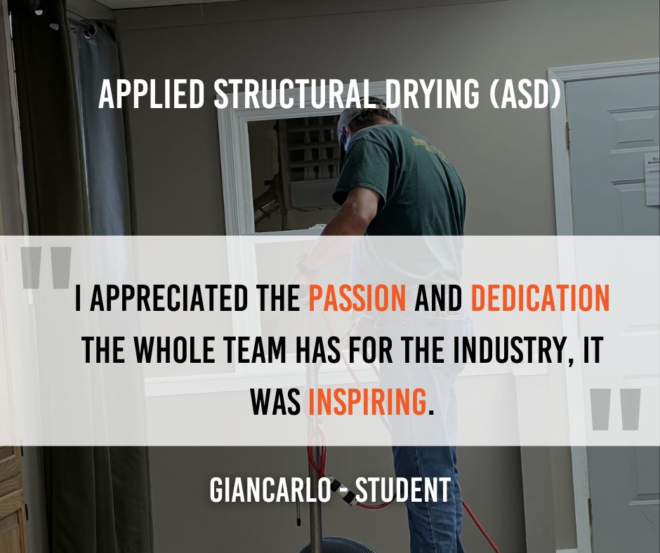 As we gather student feedback, it gives us valuable insights into their learning experience, helping us to adjust and improve our teaching methods for their benefit. Help us to ignite the passion for knowledge together.  

 #RTI #IICRC #WaterRestoration #Education #RTIStudent