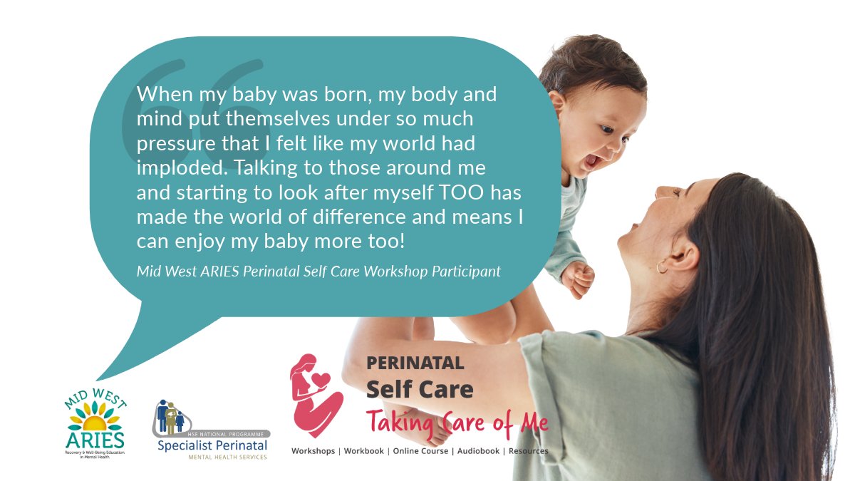 Mid West Aries (@midwestaries) on Twitter photo We would like to share another message of hope from one of our Perinatal Self Care Workshop attendees. Thanks again to the wonderful, inspirational women who continue to share their messages to help others! tinyurl.com/Perinatal-Self… #MaternalMentalHealth <a href="/CommHealthMW/">HSE Mid West Community Healthcare</a> <a href="/ULHospitals/">Follow @HSEMidWest</a> We would like to share another message of hope from one of our Perinatal Self Care Workshop attendees. Thanks again to the wonderful, inspirational women who continue to share their messages to help others! tinyurl.com/Perinatal-Self… #MaternalMentalHealth <a href="/CommHealthMW/">HSE Mid West Community Healthcare</a> <a href="/ULHospitals/">Follow @HSEMidWest</a>