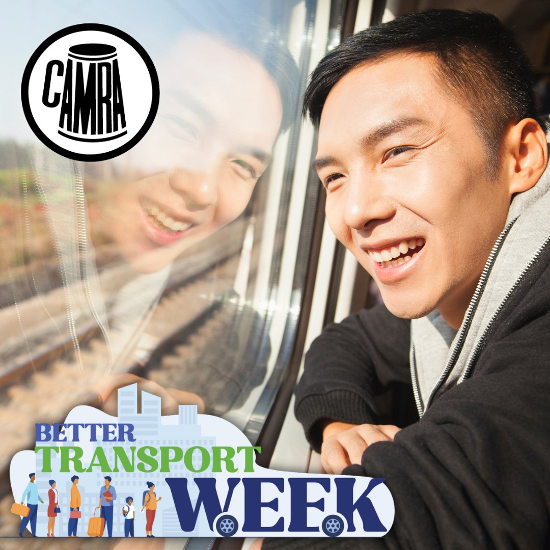 CAMRA_Official's tweet image. 🚂 Why not take the train this weekend to visit pubs, clubs and taprooms out of your area and take part in #BetterTransportWeek?
🚄Public transport is an environmentally friendly way to support pubs all over the UK.
🚇 Read more about @CBTransport here: ow.ly/BoOQ50Sn4xt