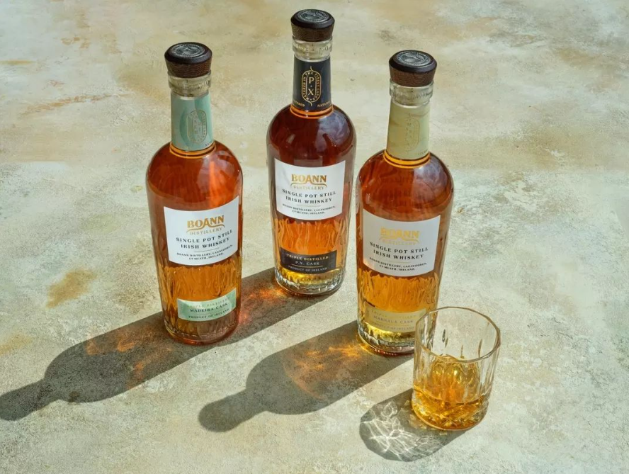 Introducing the first core range of Boann Single Pot Still Irish Whiskeys; Madeira Cask, P.X. Cask and Marsala Cask 🌟🌟🌟

Retailing at €69.95 each✨

ORDER NOW on irishmalts.com

#IrishWhiskey #IrishMalts