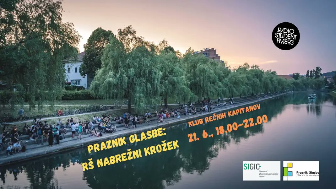 Sezona jutranjega programa Radia Študent se počasi zaključuje, kar po stari in lepi navadi proslavljamo s poplesavanjem ali vsaj ritmičnim pokimavanjem na Trnovski plaži. Od 18. ure dalje – vabljeni!