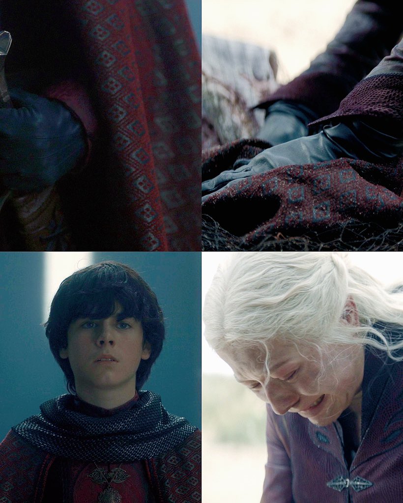 “I’m Prince Lucerys Velaryon. I brought you a message from my mother... the Queen”