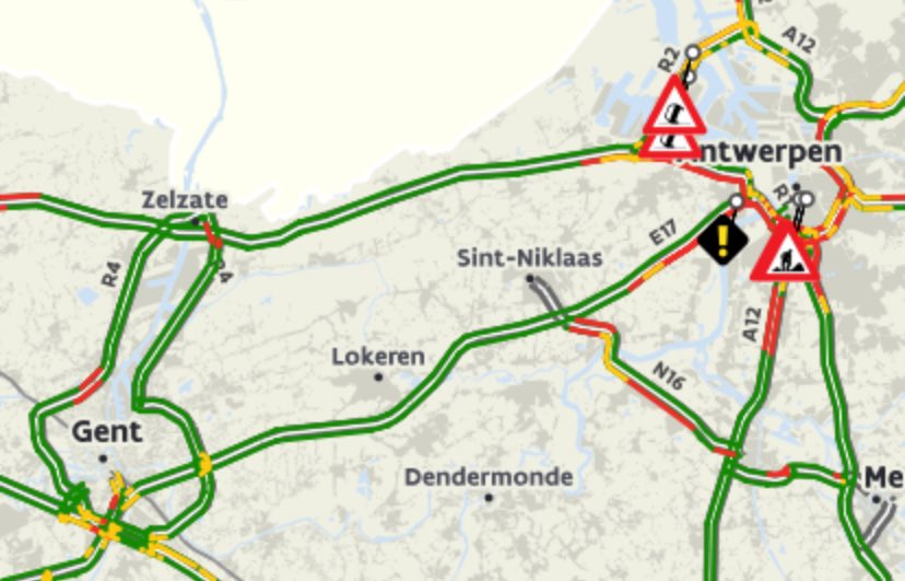 Over een halfuur wordt de #Zelzatetunnel op de #E34 richting Antwerpen afgesloten voor een dringende technische ingreep. Van de kust naar Antwerpen deze namiddag? Laat je niet verrassen en neem een route via #Gent (#E40 #E17)!