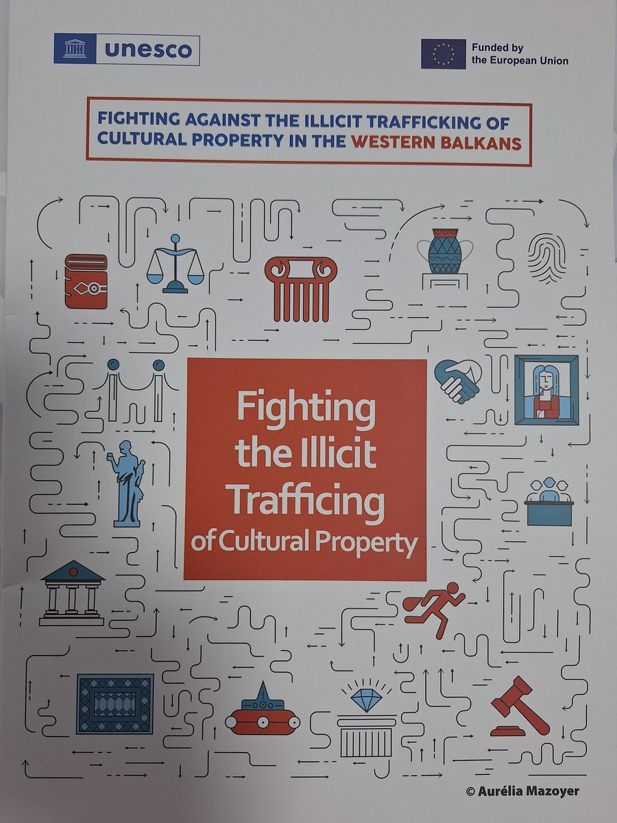 PHELETYPIA's tweet photo. Potecting #culturalheritage in the Western Balkans by reinforcing the fight against #illicittrafficking of cultural propert
Thank you for the invitation!
@riskassessment 
@preventive
@UNESCOVenice https://t.co/wmwXKgNQpI