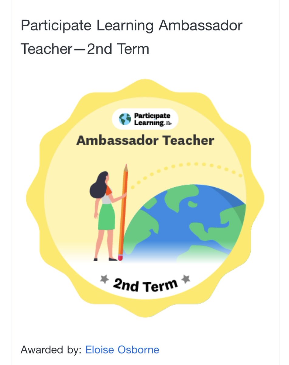 Celebrating the completion of my second year teaching journey! 🎉 It's been a year of growth,learning,and unforgettable moments with my ss.Grateful for the challenges that made me stronger. Here's to continuing this rewarding adventure! #UnitingOurWorld ⁦<a href="/ParticipateLrng/">Participate Learning</a>⁩