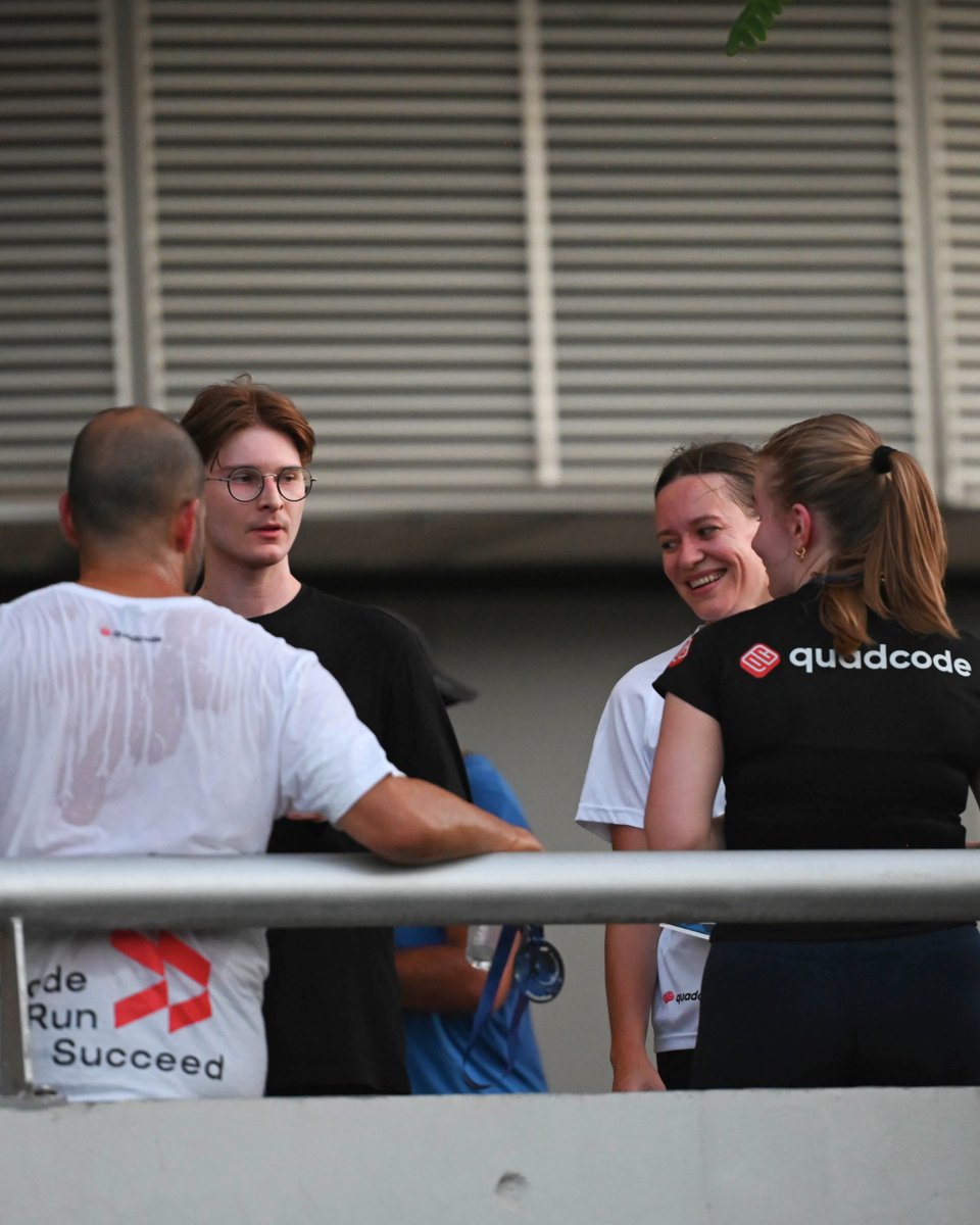 Quadcode_Career's tweet image. ⚡️ Code! Run! Succeed! 🚀 That’s our motto at #Quadcode whenever we hit the trail or conquer a new urban race! 🏃♂️
👏 A big shoutout to all the #Quadcoders who joined us for the #UndertheMoon race last week, braving the heat with unwavering spirit! ☀️