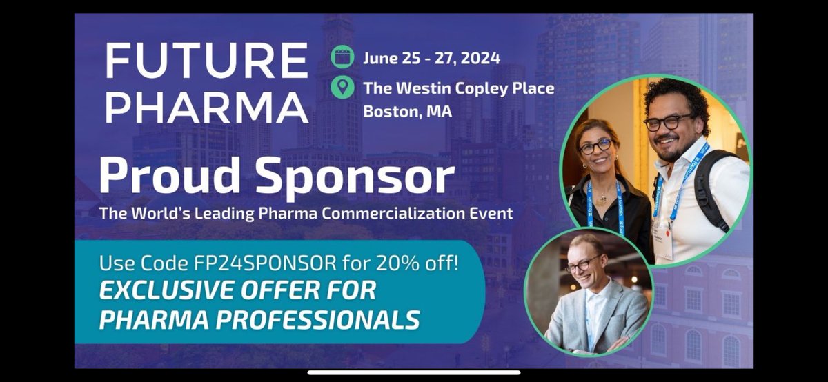 EffvisionTweets's tweet photo. We're proud sponsors of Future Pharma 2024. To join, click here: https://t.co/JphXnr7kYS .
 
#FuturePharma https://t.co/ycVyx9z2OR