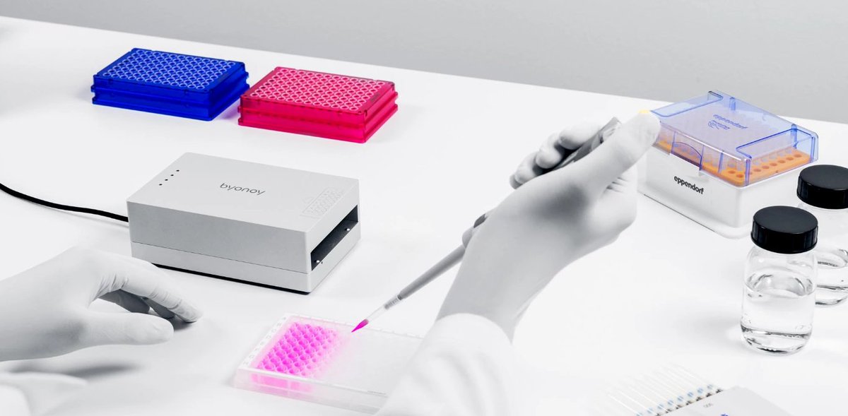 CHGrupo3's tweet image. 🔝🚀@byonoy_biotech   presente en estudios críticos recientes sobre COVID-19 con su tecnología pionera!

Descubre cómo #Absorbance96 está potenciando a estos investigadores en la nota adjunta🔬 👇
bit.ly/4cyFgbt

Somos Distribuidores Oficiales® 
📩info@chgrupo3.com