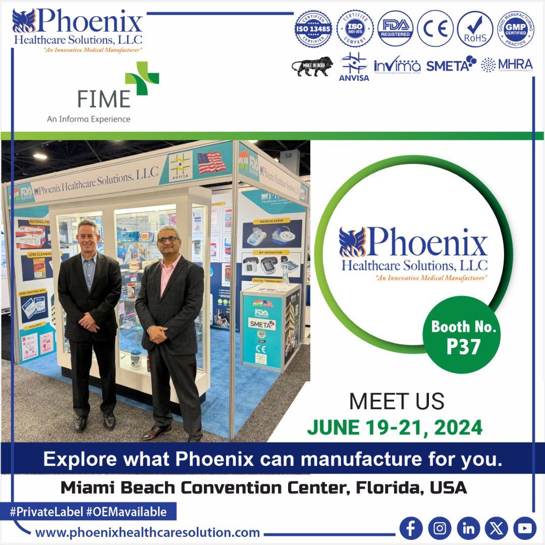 phs_llc's tweet photo. ℹ️Please visit for more information: https://t.co/Y7HkCVLL5x #exhibition2024 #florida #wellnessproduct #healthcareproduct #makeinindia #OEMavailable #privatelabel #medicalproducts #healthcaredistributor #healthcaresupplies #homeaid #phoenixhealthcaresolutions #productshowcase https://t.co/bmlhSYUOkG