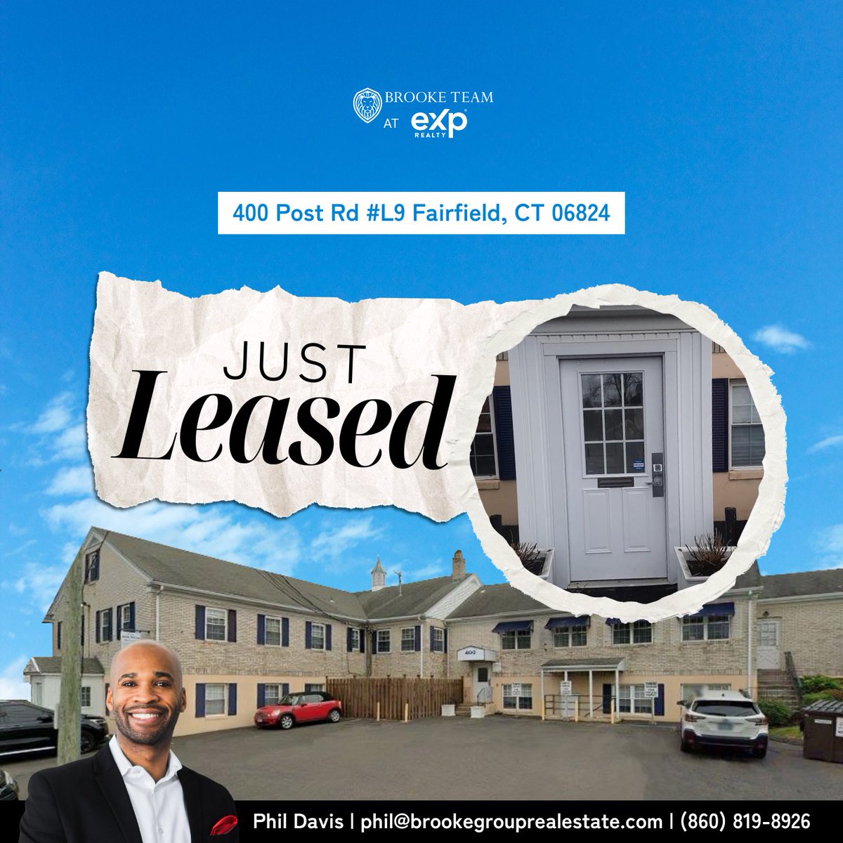 PhilDRealty's tweet photo. Just signed a commercial lease for my client’s barbershop! Moving from Berlin to 400 Post Rd, Fairfield, CT to be closer to home. Excited to see her business flourish in this new spot. Here’s to new beginnings and success! ✂️✨ #CommercialLease #FairfieldCT #NewStart https://t.co/5n47ebvHuW