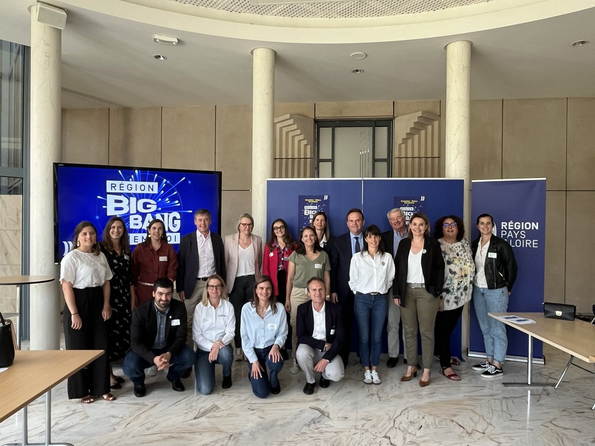 AndreMARTIN126's tweet image. Très heureux d’accueillir ce matin à la Région @paysdelaloire les entreprises partenaires du #BigBang Emploi que nous organiserons en septembre et octobre prochains - un temps fort de la découverte des métiers voulu par @C_MORANCAIS - merci à chacun pour cette belle mobilisation