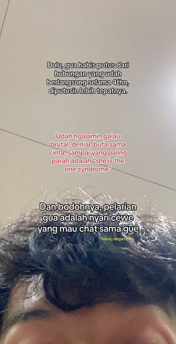 CINTA HABIS DI ORANG LAMA ADALAH MITOS‼️

Ga ada istilah cinta habis di orang lama, ga percaya?