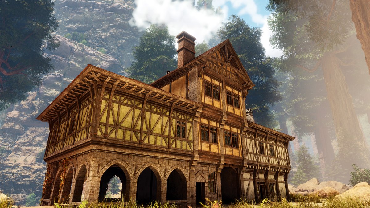 GaiaDanny's tweet photo. J-Prefabs: Medieval Town is now live on cross-platform! Step into the historical and enchanting world of 14 medieval architecture prefabs.

URL: https://t.co/irOlo82q8B

@survivetheark @ComplexMinded
@Nitrado_EN @Nekatus @UpFromTheDepths
#playARK #ARKSurvivalAscended https://t.co/eGJuRpCRf6