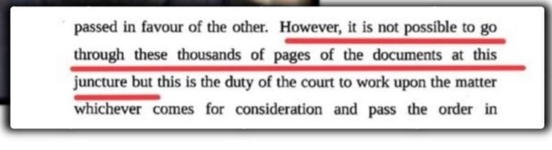bhadmejaa2's tweet photo. @saravofcl And hence there is no need to go through all the evidence because why to hassle and read those 1000 pages, just grant bail, this is what taxpayers is paying their money for. https://t.co/lICH9dw7Zy
