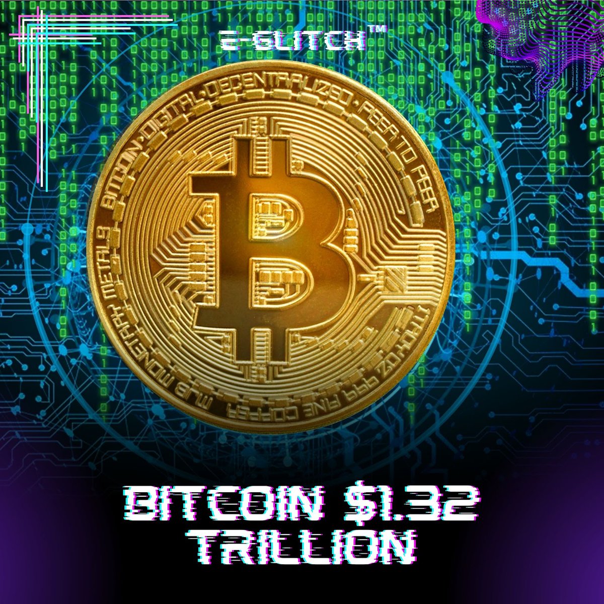 EGlitchOfficial's tweet photo. Bitcoin has achieved another milestone, becoming the 9th largest asset in the world by market capitalization   With its unparalleled growth and resilience, Bitcoin continues to revolutionize the financial landscape. 

Whether you're a seasoned investor or a crypto newbie, now is the time to recognize the power of this digital gold.
.
👉 https://t.co/zizJtpidXd
.
#bitcoin #cryptomilestone