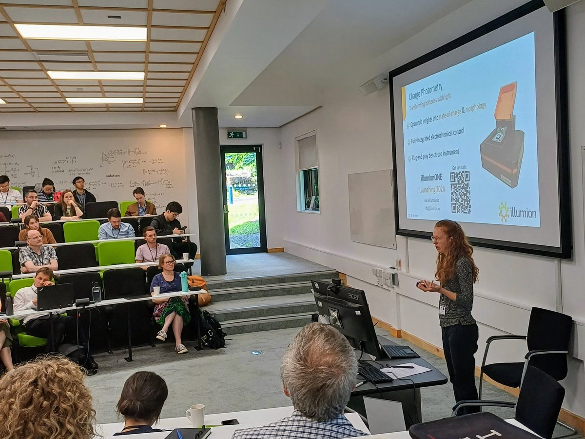Alice Merryweather (@aj_merryweather) on Twitter photo It's been fantastic to share work from <a href="/illumionltd/">illumion</a> at the Warwick Battery Days 2024 Workshop. Thank you to the organisers at <a href="/warwickchem/">Warwick Chemistry</a> <a href="/uniofwarwick/">University of Warwick</a> for the chance to present and for putting together an excellent event! 🔋🔬
#battchat #batteryresearch It's been fantastic to share work from <a href="/illumionltd/">illumion</a> at the Warwick Battery Days 2024 Workshop. Thank you to the organisers at <a href="/warwickchem/">Warwick Chemistry</a> <a href="/uniofwarwick/">University of Warwick</a> for the chance to present and for putting together an excellent event! 🔋🔬
#battchat #batteryresearch