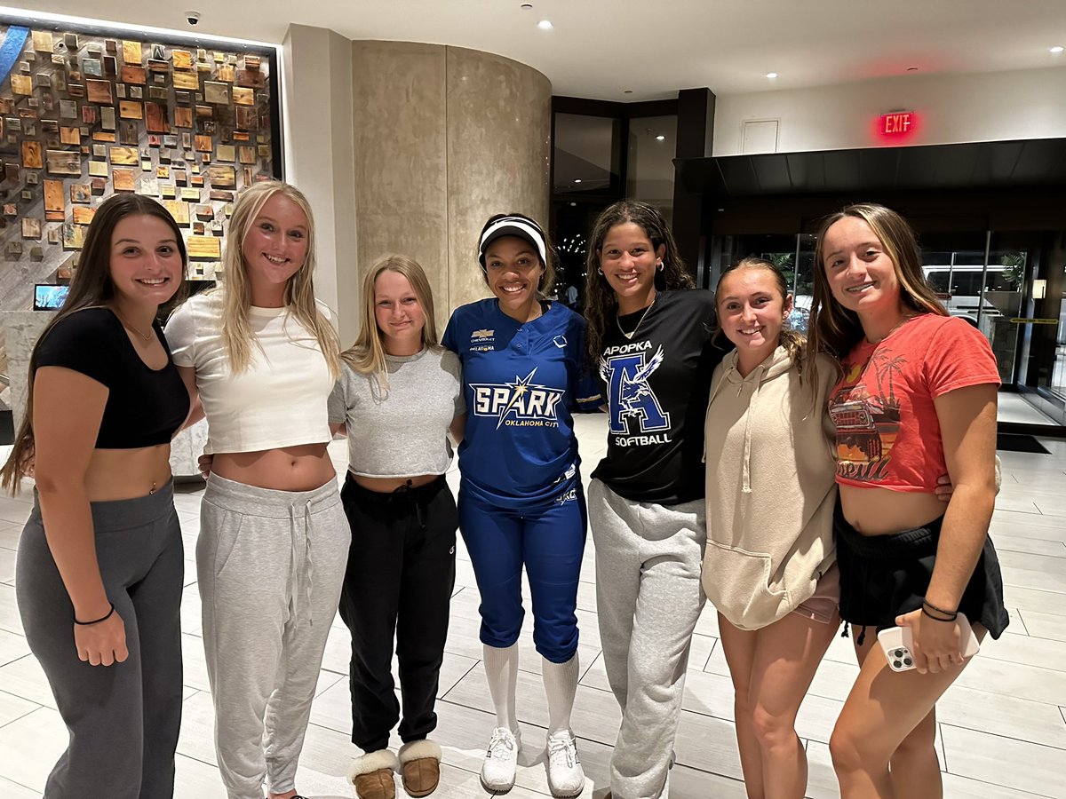 Girls had a chance to meet some players from @okcityspark while at TN. <a href="/sydneysherrilll/">Sydney Sherrill</a> <a href="/rylieboonee/">rylie</a>   <a href="/kinziehansen/">Kinzie Hansen</a>  Thanks for the time with our girls. <a href="/SavannaLatone/">Savanna Latone</a> <a href="/KhannaReese/">Reese Khanna</a> <a href="/MyaRosa51/">Mya Rosa 2026</a> <a href="/maddietouchet07/">Maddie Touchet</a> <a href="/KeaganneGlidden/">Keaganne glidden</a> <a href="/AveryAshford04/">Avery Ashford</a> <a href="/Holloman_21/">Aubrey Holloman</a>