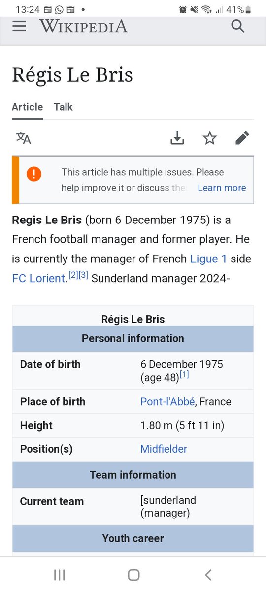 crypt0_haz's tweet image. Do #safc finally have a manager? Regis Le Bris.