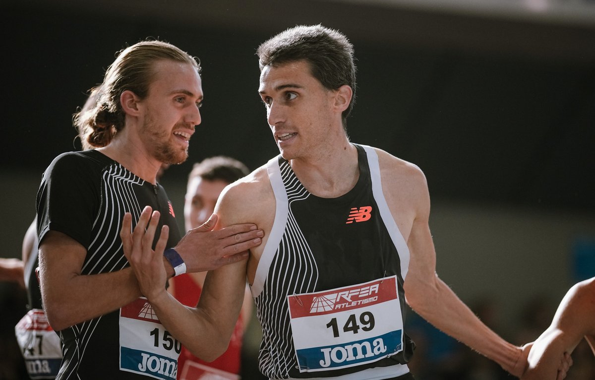 Hoy es un gran día para el #NBTeam, que competirá en el 🏅  #MeetingMadrid. ¡Mucha suerte! 🏆

🏃‍♂️ <a href="/marianoobst97/">Mariano García</a>, <a href="/josuecnles/">Josue Canales</a> @UliOly ➡️ 800m
🏃‍♀️ <a href="/daniela0103gar/">🤍</a>, <a href="/Lorena_martinm/">Lorena Martin</a>, <a href="/ZNnaumov/">Zoya Naumov Corbera</a> ➡️ 800m
🚀 <a href="/estherrguerrero/">Esther Guerrero</a>,  Javier Mirón ➡️ 1.500m

🕗: 20:00h a 23:00h
#ContinentalTour