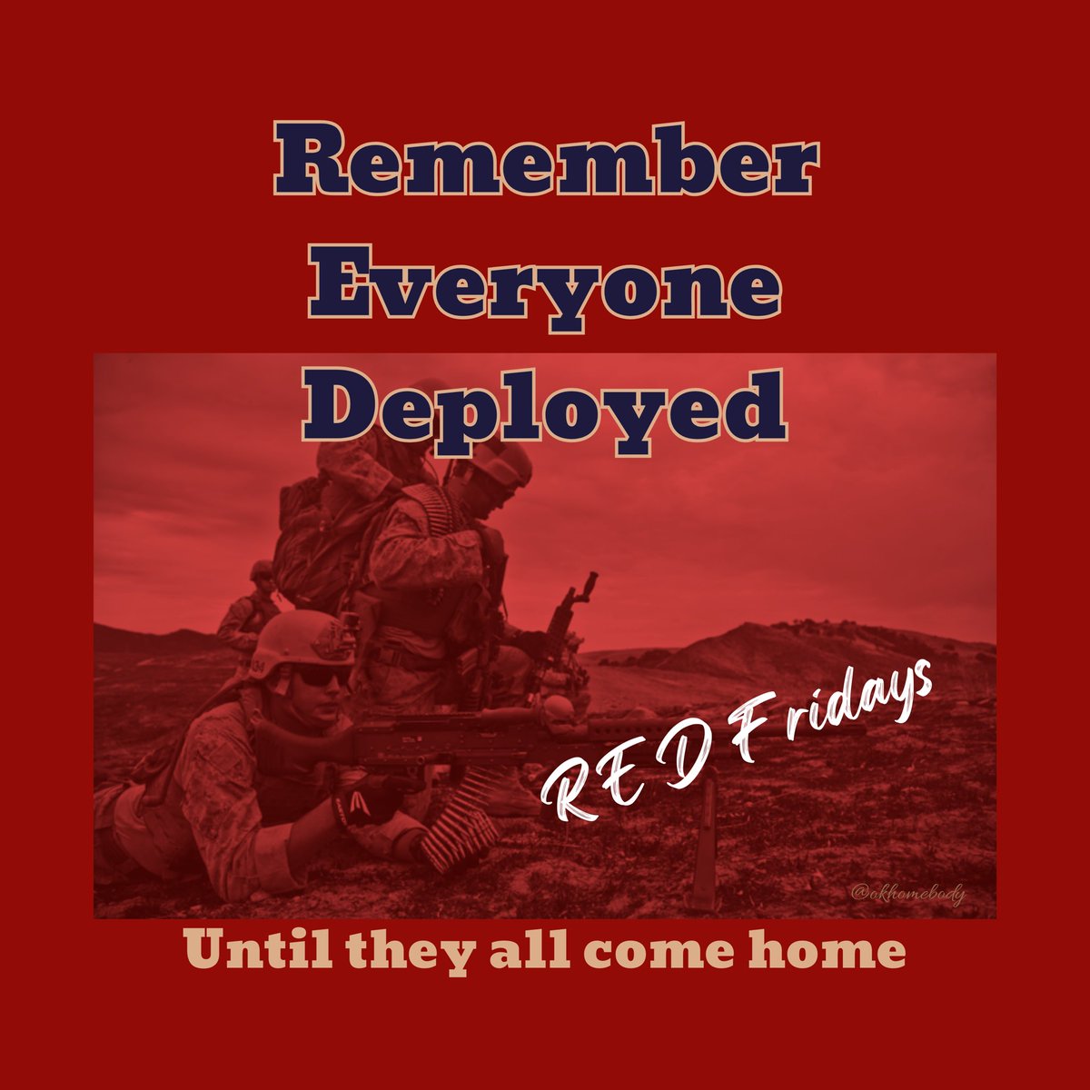 🇺🇸 #REDFriday #Buddy✅with #Veterans 🙏RH
❤️#SupportOurTroops #VeteransLivesMatter #Turn22to0❤️
⭐️ 🇺🇸 Repost #EndVeteranSuicide #dial988press1 🇺🇸⭐️
🇺🇸 <a href="/Michael70683573/">Michael Richards</a> <a href="/DJH_USMC/">Marine_MO</a> <a href="/BurtCarey/">Burt Carey</a> ⚔️
🇺🇸 <a href="/EddieV0331/">Eddie V</a> <a href="/MikeStarkSr1/">Mike Stark Sr</a> <a href="/1041Usmc/">USMC-1041 FREEDOM!!</a> <a href="/ujblack/">U J "Bill" Black</a>⚔️
🇺🇸 <a href="/MauryC100/">Maury</a> <a href="/usmc0331vet/">AR-50</a>