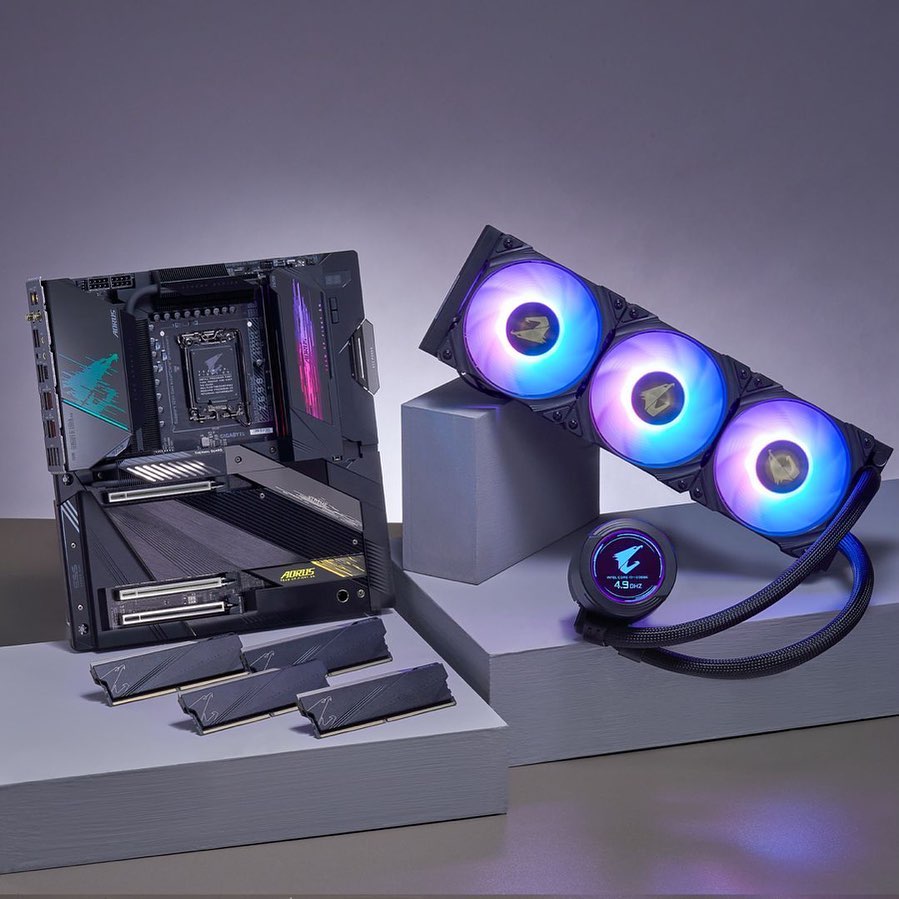 AORUS_ZA's tweet image. We will need to add a CPU for sure, but what else?
Let&apos;s brainstorm together!  #pcparts #pccomponents #pcassembly” #aorus #gigabyte #pcsetup