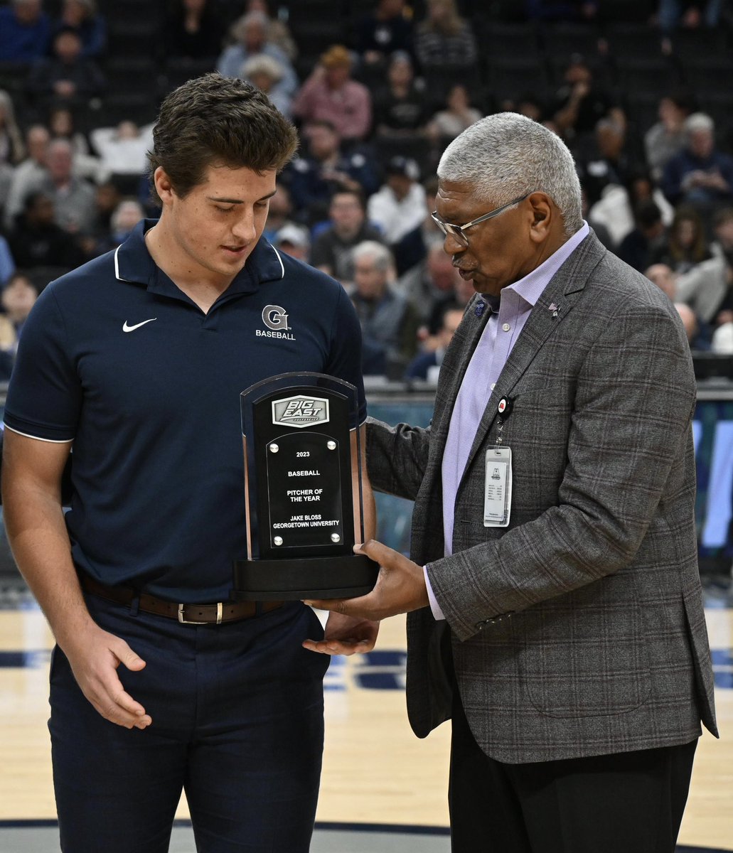 Good morning Hoya Nation! Today we will all be #Relentless as we cheer on Jake Bloss in his MLB Debut! 

Astros vs. Orioles 
⏰ 8:10 PM EST
📺 MLB.TV | MASN | Space City Home Network

#HoyaSaxa | #Relentless