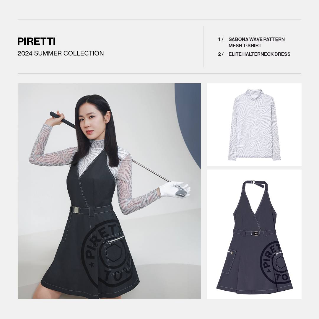 thebinjin's tweet photo. [piretti_official] ig post ⛳️ 
#SonYeJin #손예진 #Piretti https://t.co/f8NWwFMVEh