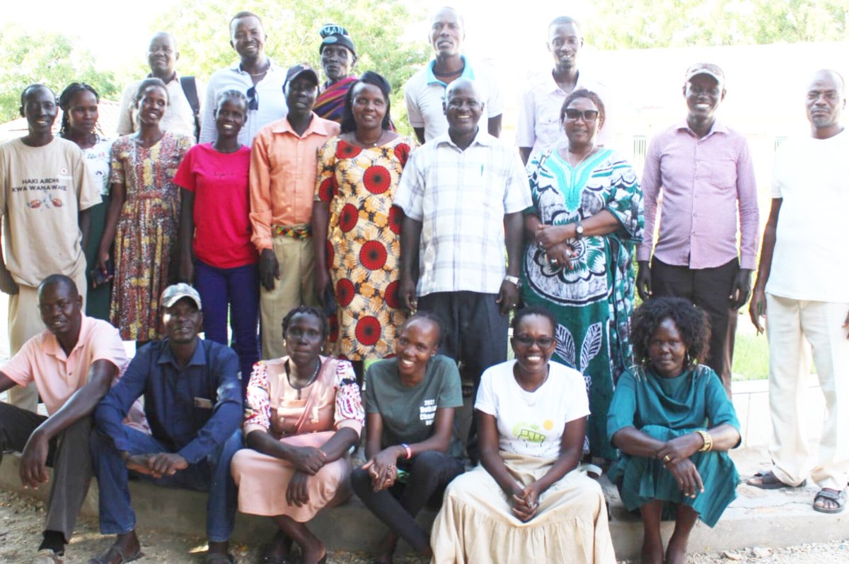 Communityrepresentatives and members of Turkana Extractive Consortium were trained about climate change by Natural Justice.